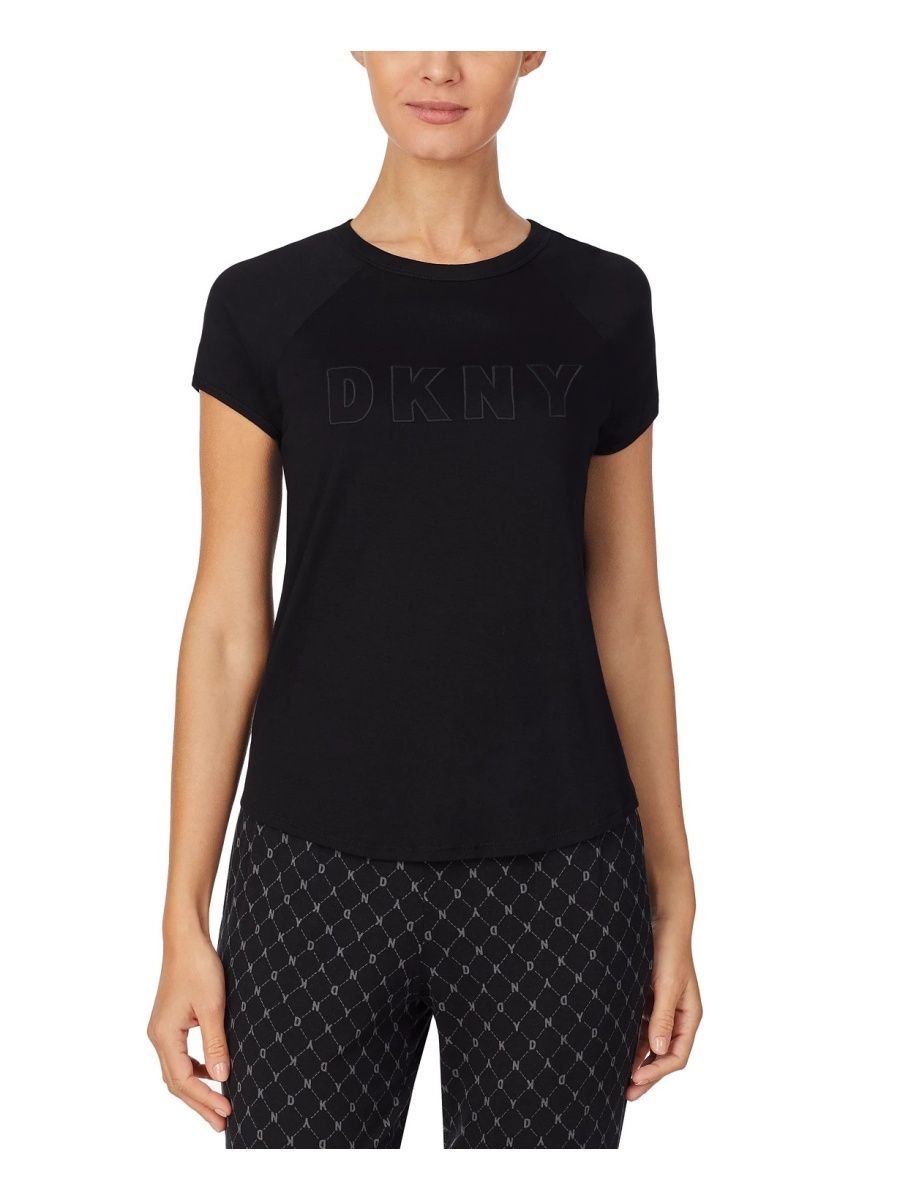 

Футболка женская DKNY y2422440 черная XL, y2422440