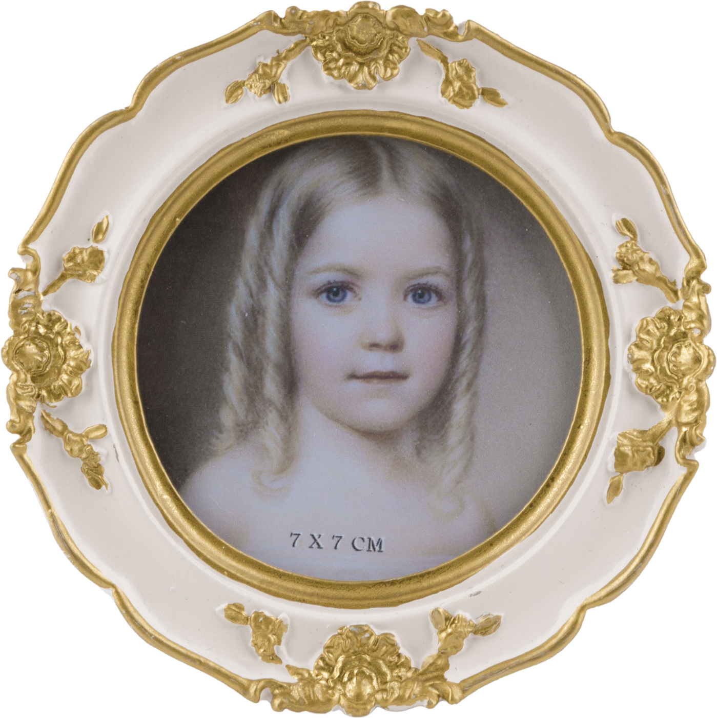 

Фоторамка настольная 11x2x11см (7x7см)