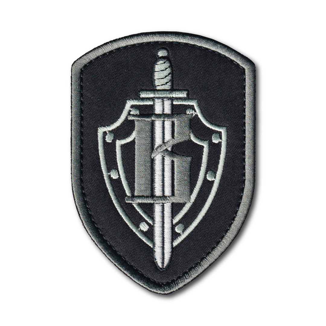 

Нашивка ( Шеврон / Патч / Patch ) Тактическая Вымпел (Черный / Пришивной)