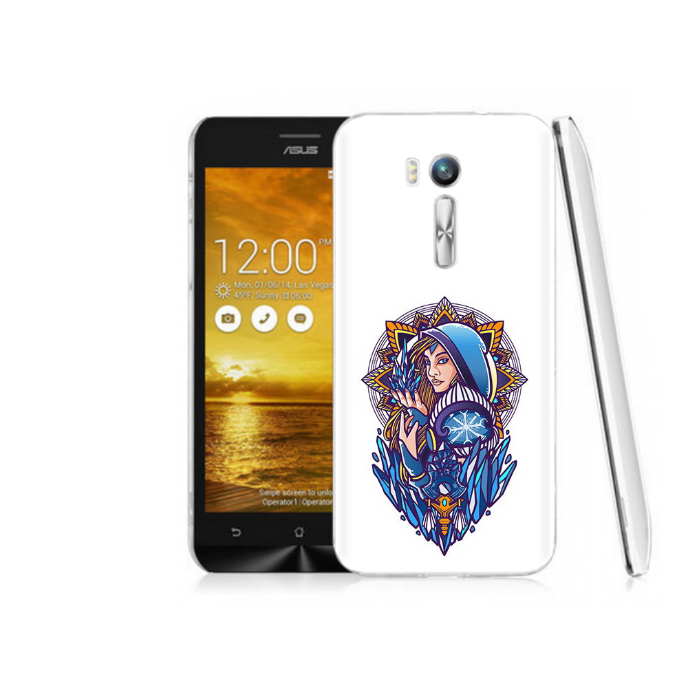 

Чехол MyPads Tocco для Asus ZenFone Go (ZB551KL) кристал мейден дота 2, Прозрачный, Tocco