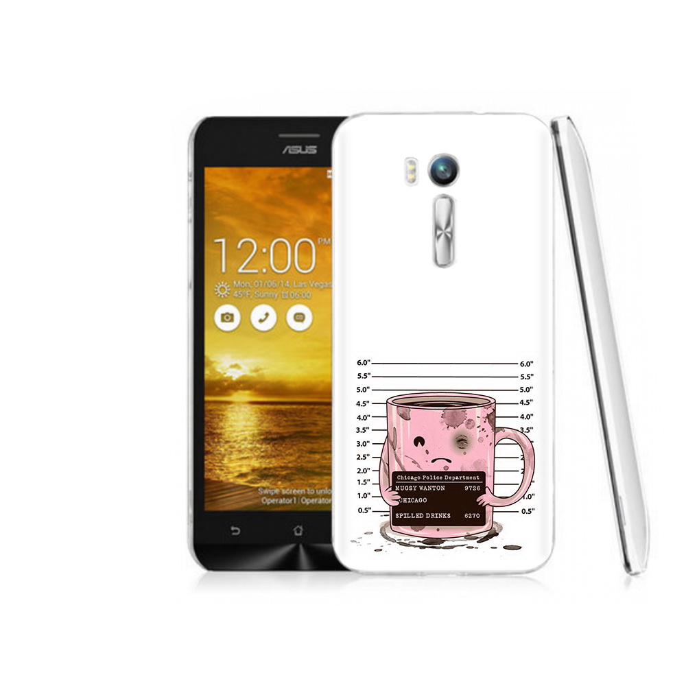 

Чехол MyPads Tocco для Asus ZenFone Go (ZB551KL) кружка, Прозрачный, Tocco
