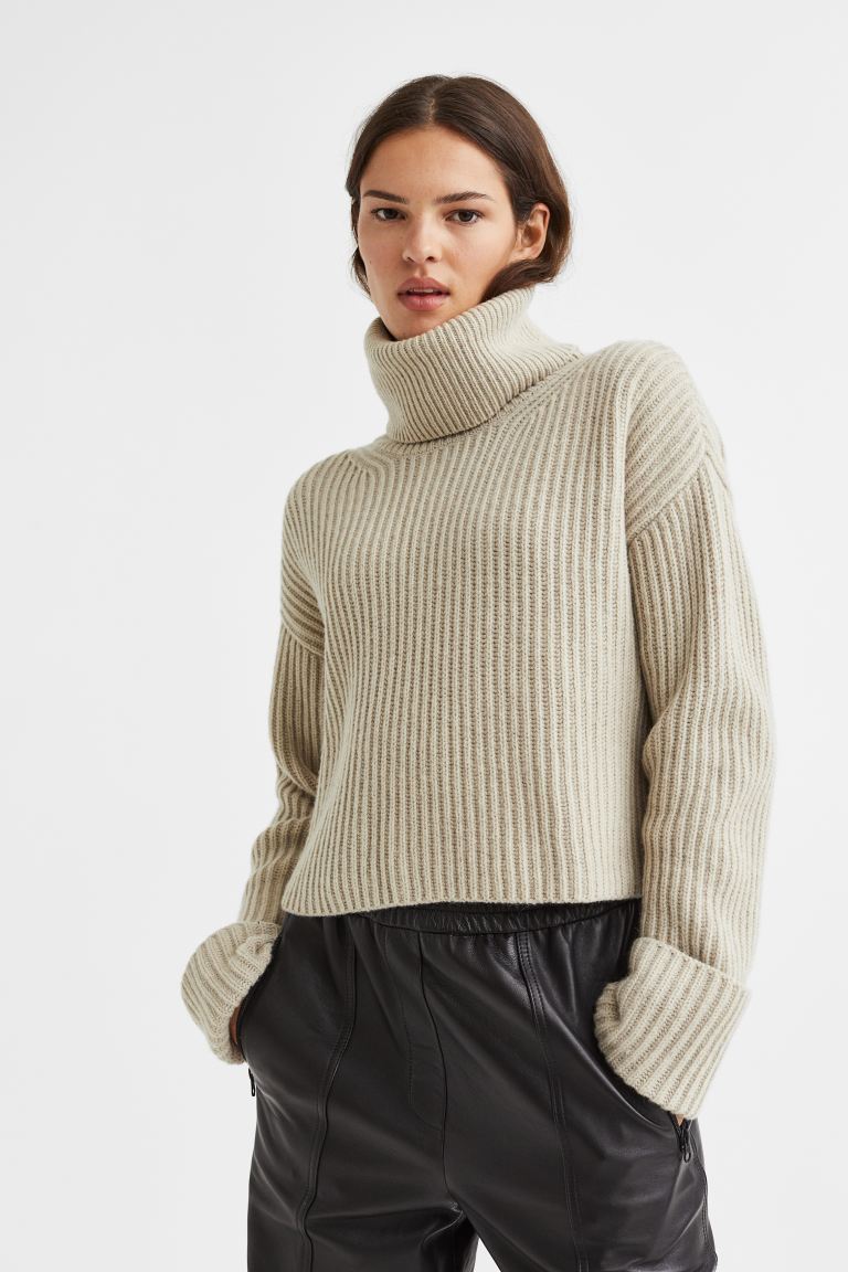 

Свитер женский H&M 1104509001 бежевый XS (доставка из-за рубежа), 1104509001