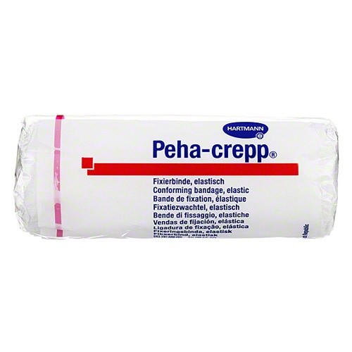 Бинт Peha-crepp для фиксации всех типов повязок белый 12см х 4м 303054 5 шт.