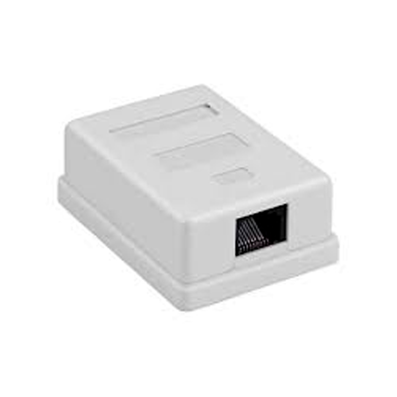 

Адаптер Buro RJ45 розетка м (TL-CAT-013) белый