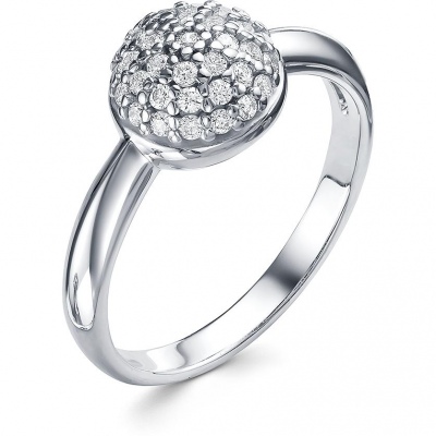 

Кольцо с 36 фианитами из серебра р. 16,5 Алкор серебро 01-1458_00КЦ-00, 01-1458_00КЦ-00