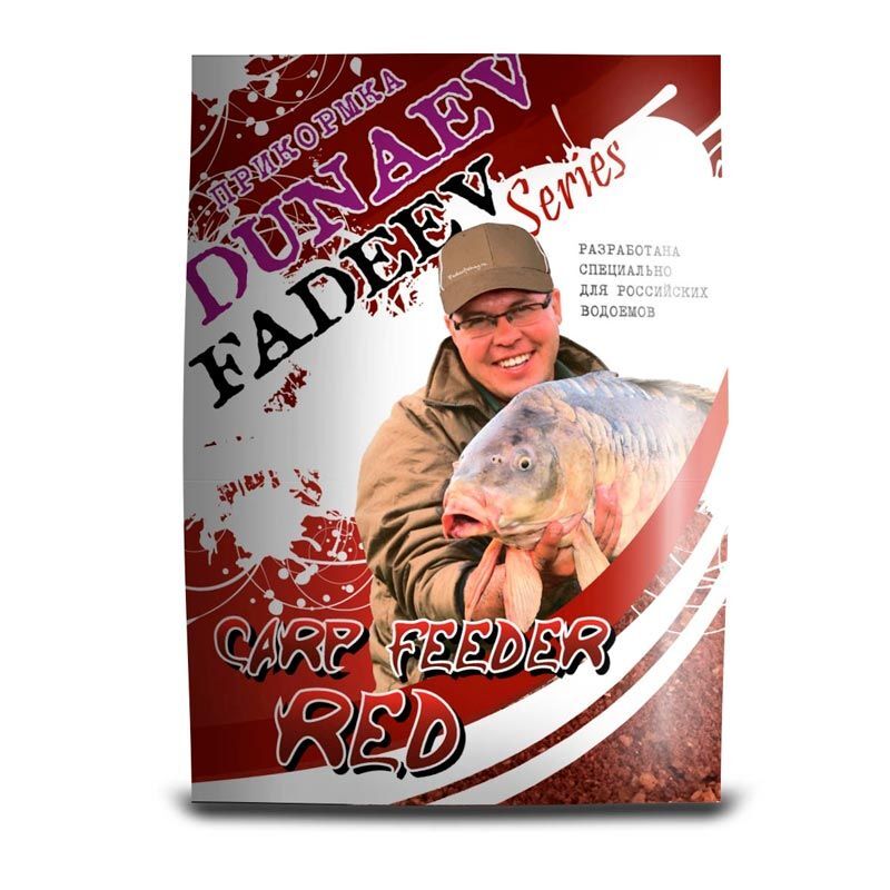 

Прикормка Dunaev-Fadeev FEEDER Carp Red 1кг, Feeder