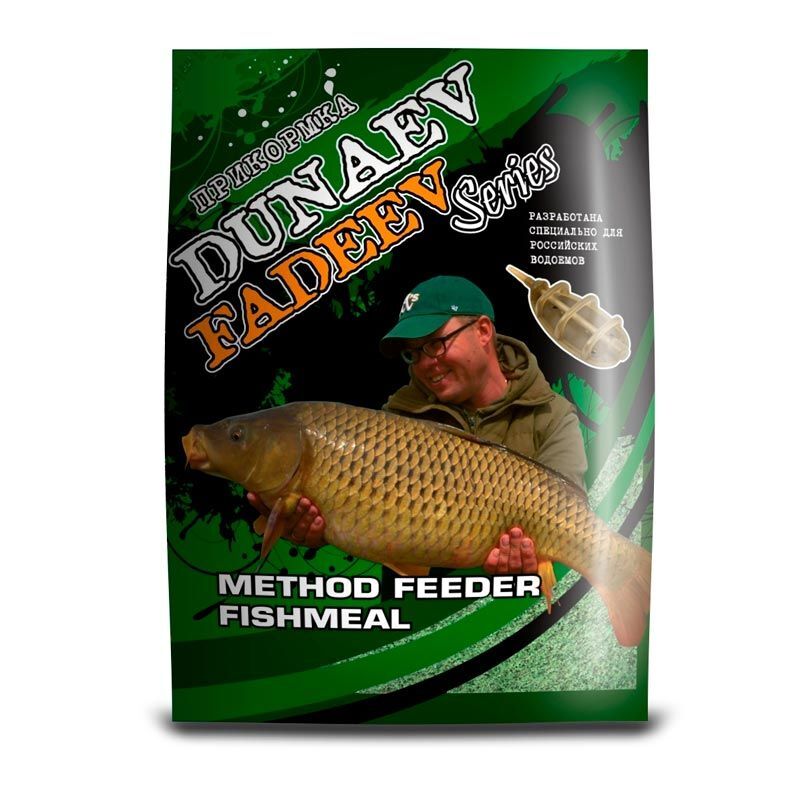 

Прикормка Dunaev-Fadeev METHOD FEEDER Fishmeal 1кг, Method Feeder