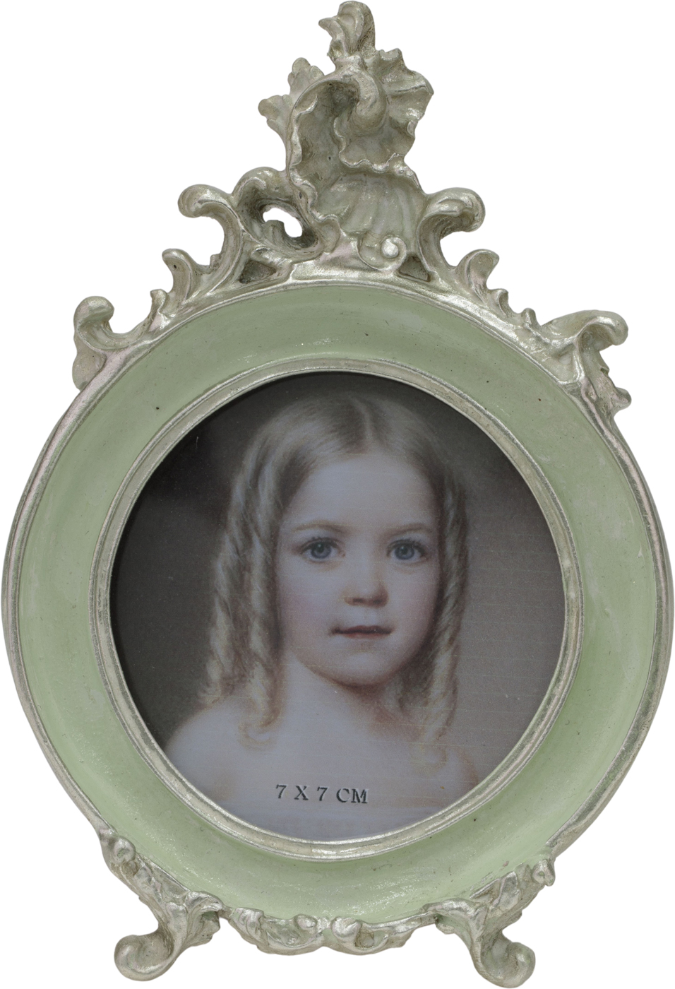 

Фоторамка настольная 10x2x15см (7x7см)