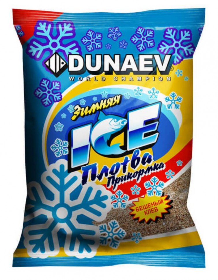 

Прикормка зимняя Dunaev ICE CLASSIC 0.75кг ПЛОТВА, Ice Classic