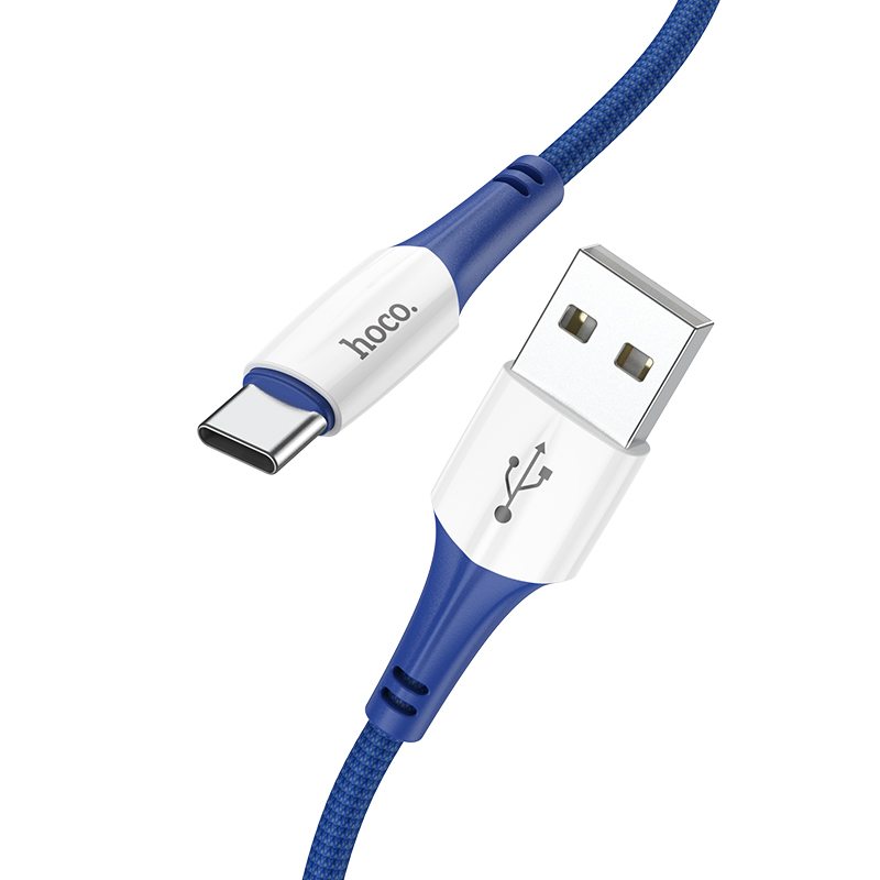 фото Кабель usb - type-c hoco x70a 1 м синий