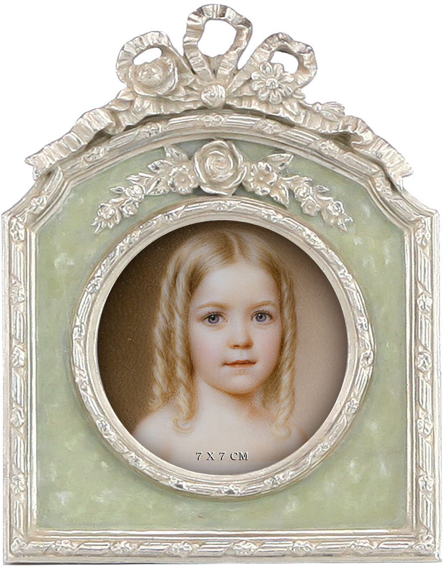 

Фоторамка настольная 12x2x15см (7x7см)
