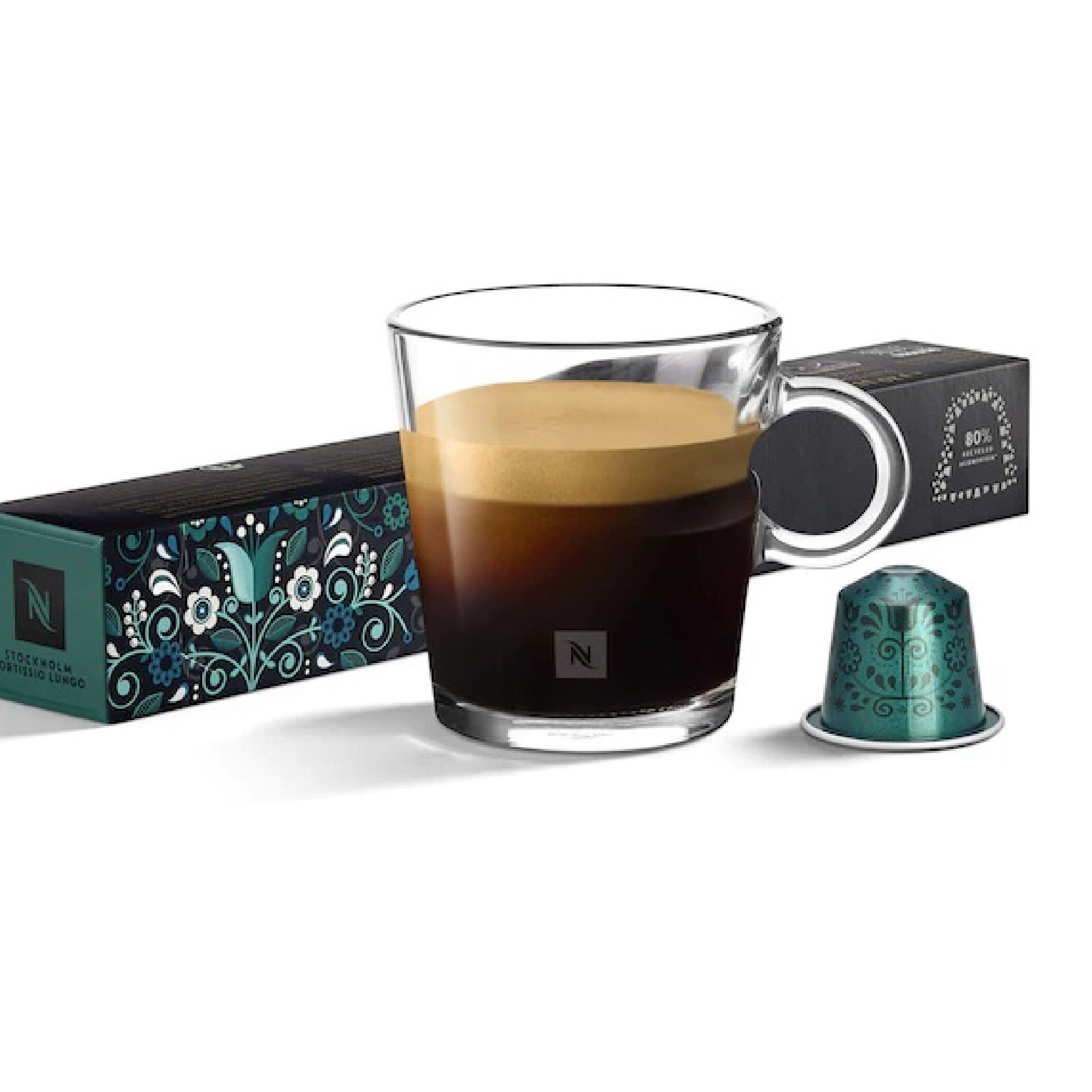 

Кофе в капсулах Nespresso Stockholm Lungo, 10 шт х 10 капсул, Nespresso Original