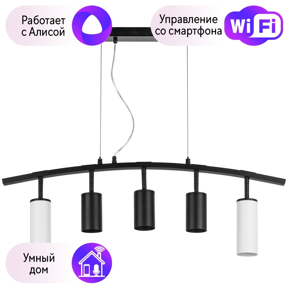 LR735862373Подвесной светильник Rullo Lightstar с поддержкой Алисы, (комплект из 571735+21