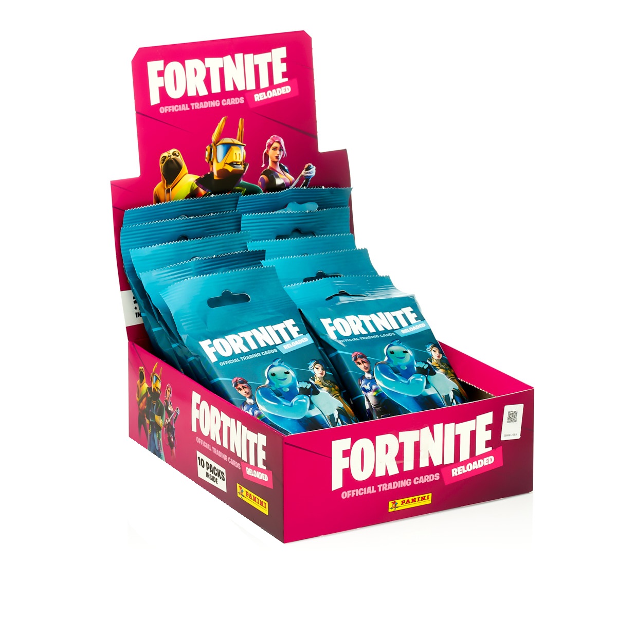 Дисплей карточек FORTNITE TCG RELOADED от Panini (10 бустеров по 26 карточек) 600009631077 разноцветный