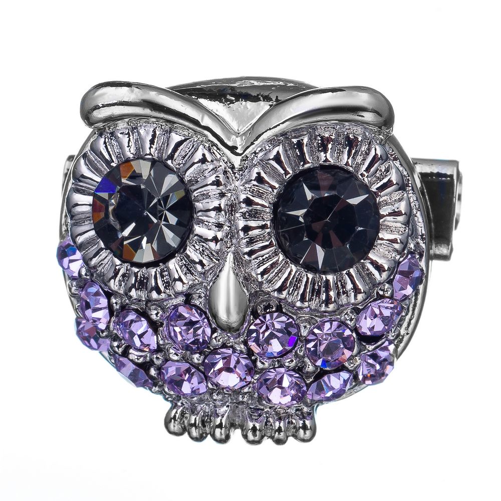 

Брошь из бижутерного сплава с swarovski Moon Paris MoS-23.04-017, MoS-23.04-017