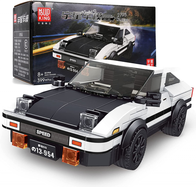 

Конструктор MOULD KING 27013 Toyota AE86, 8+, 399 дет.