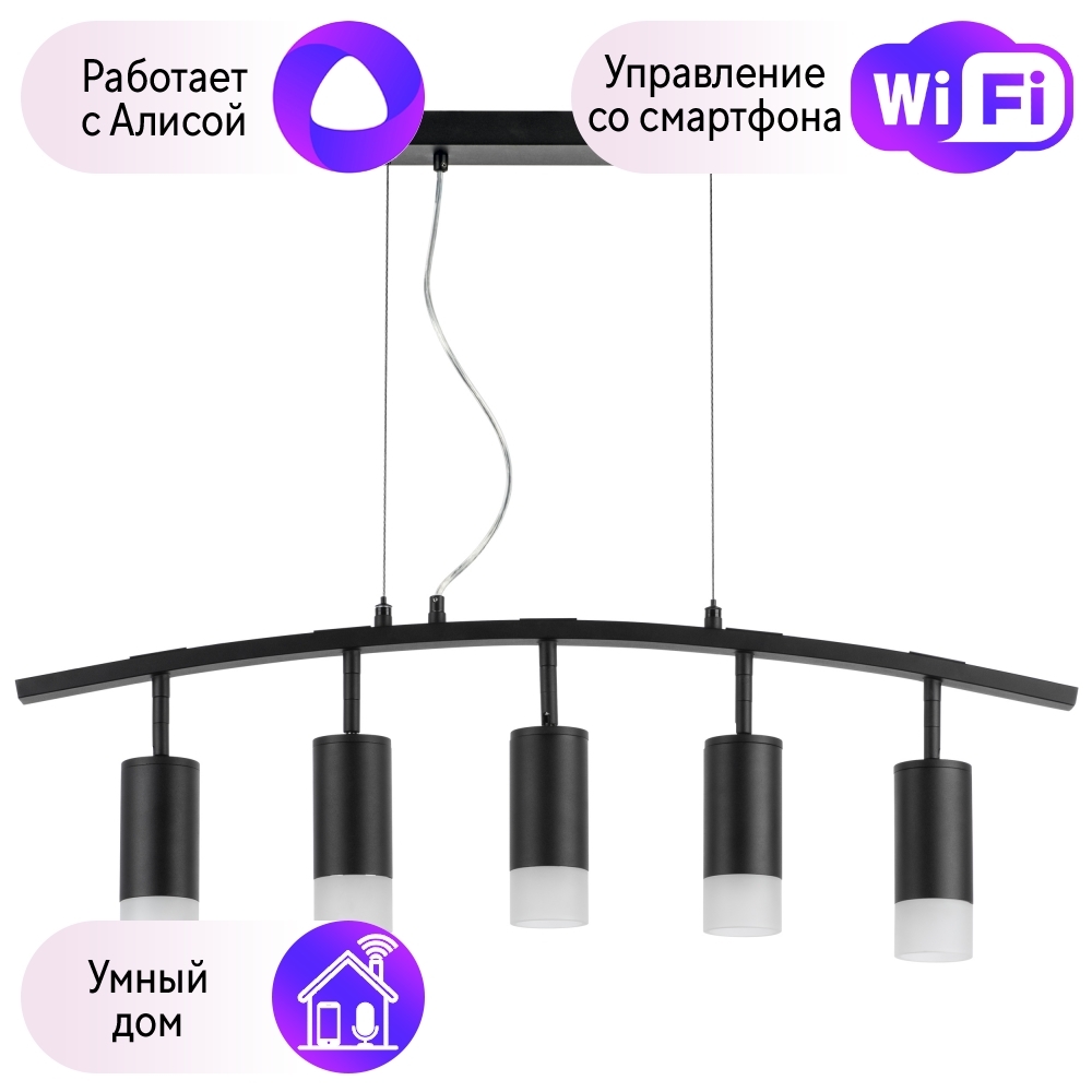 

LR7353751 Подвесной светильник Rullo Lightstar с поддержкой Алисы, (комплект из 571735+214