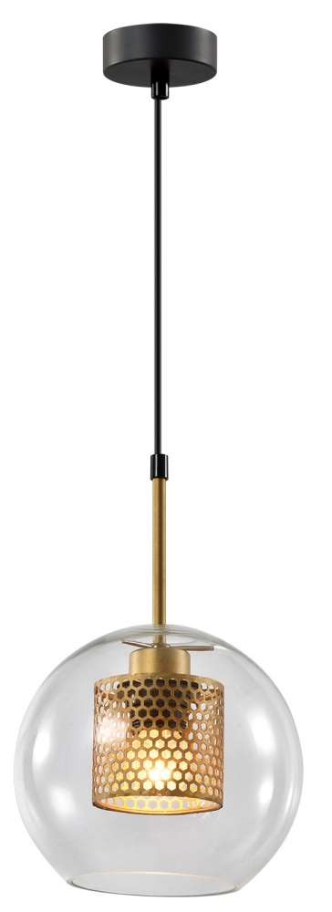 

Светильник подвесной (подвес) Rivoli Gertrude 4105-201 1 * Е27 40 Вт дизайн потолочный кру