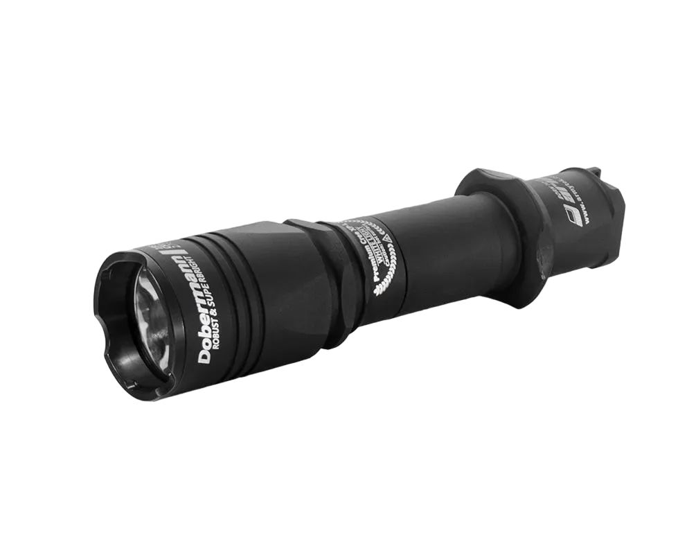 Фонарь Armytek Dobermann XP-L HI Теплый, 2 в 1,  977 лм, 6 режимов, F02003BW