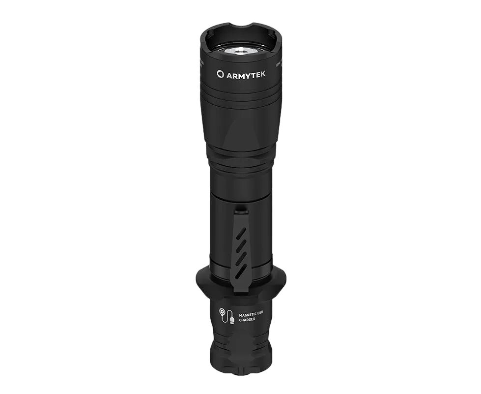 Фонарь Armytek Dobermann Pro Magnet USB Теплый, 1400 Лм, 6 режимов, F07501W