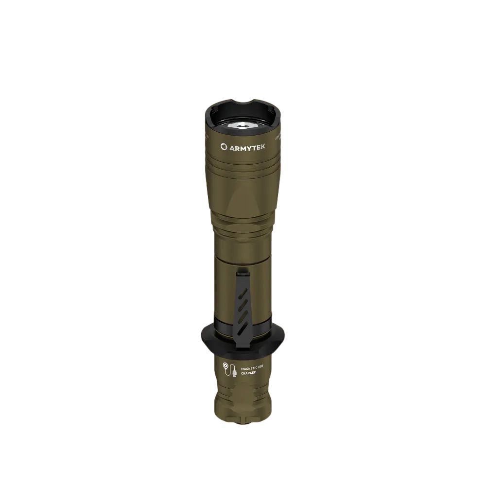 

Фонарь ARMYTEK DOBERMANN PRO MAGNET USB OLIVE ТЕПЛЫЙ СВЕТ (F07501WO), Зеленый, Dobermann pro magnet