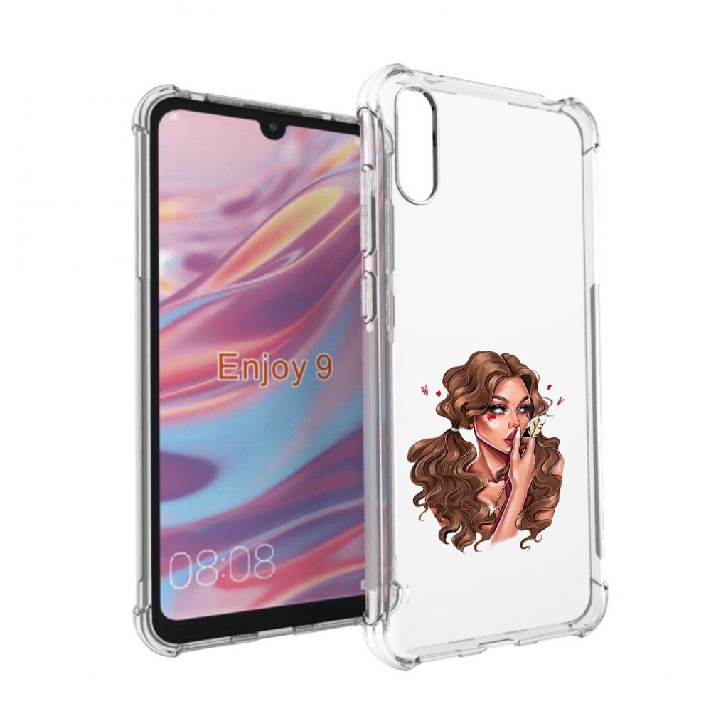 

Чехол бампер MyPads девушка-со-стрелой женский для Huawei Enjoy, Прозрачный, Tocco
