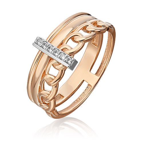

Кольцо из золота р. 16,5 PLATINA jewelry 01-5502-00-201-1111, топаз, 01-5502-00-201-1111