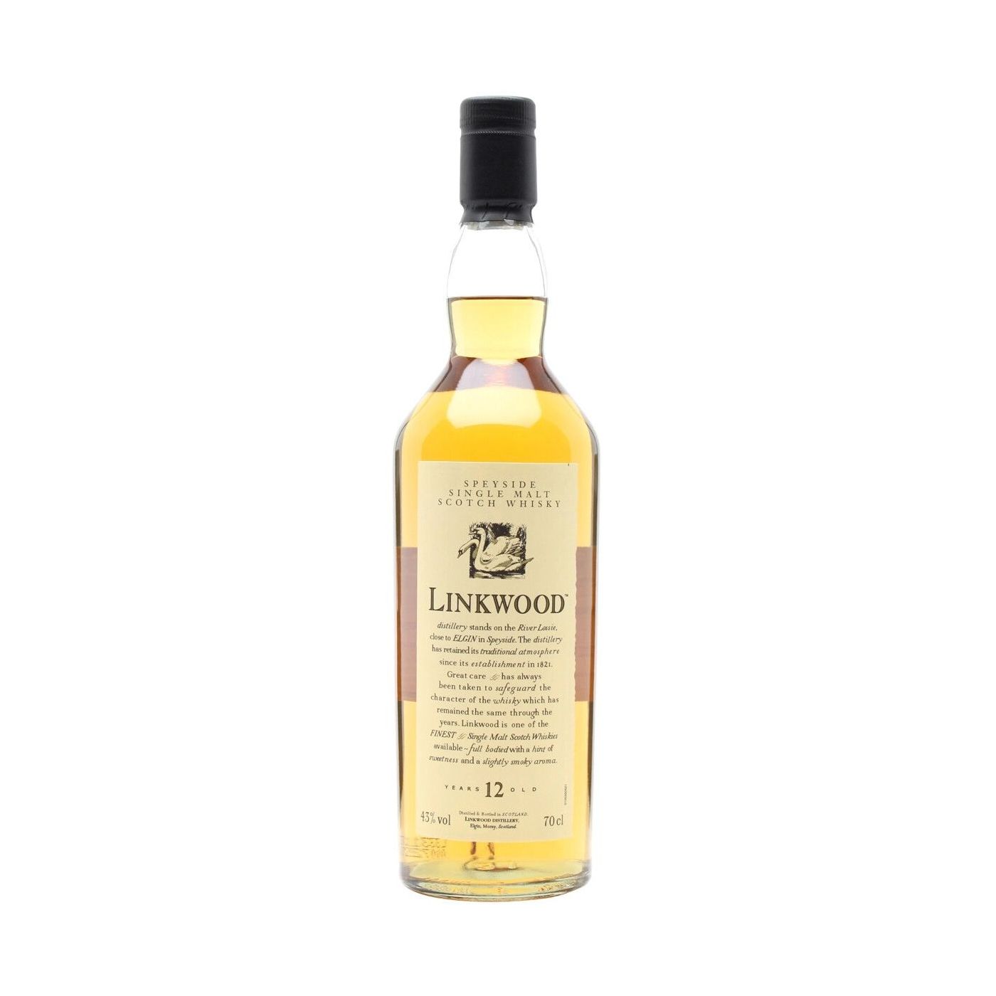 

Виски Linkwood Speyside Single Malt Scotch Whisky 12 y.o. 43% 0,7л