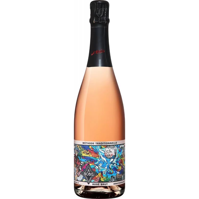 

Игристое вино розовое A-Nobis Street Art №3 Rose Sekt Burgenland Brut Norbert 13% 0,75л