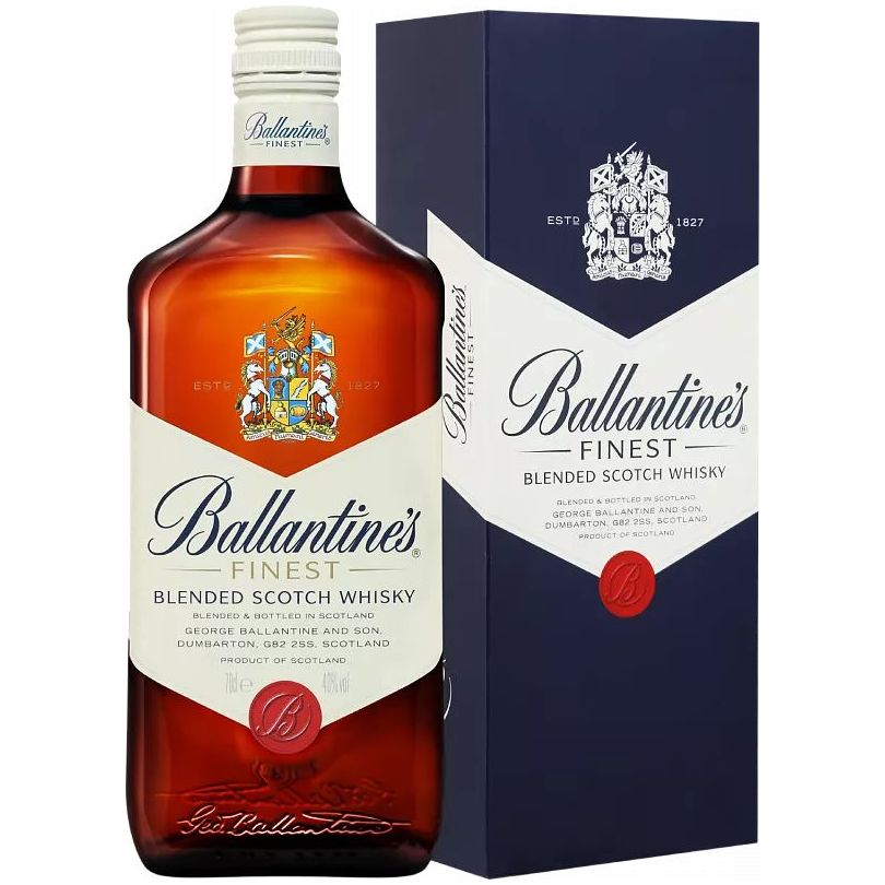 

Виски Ballantine's Finest blended scotch whisky 40% 0,7л