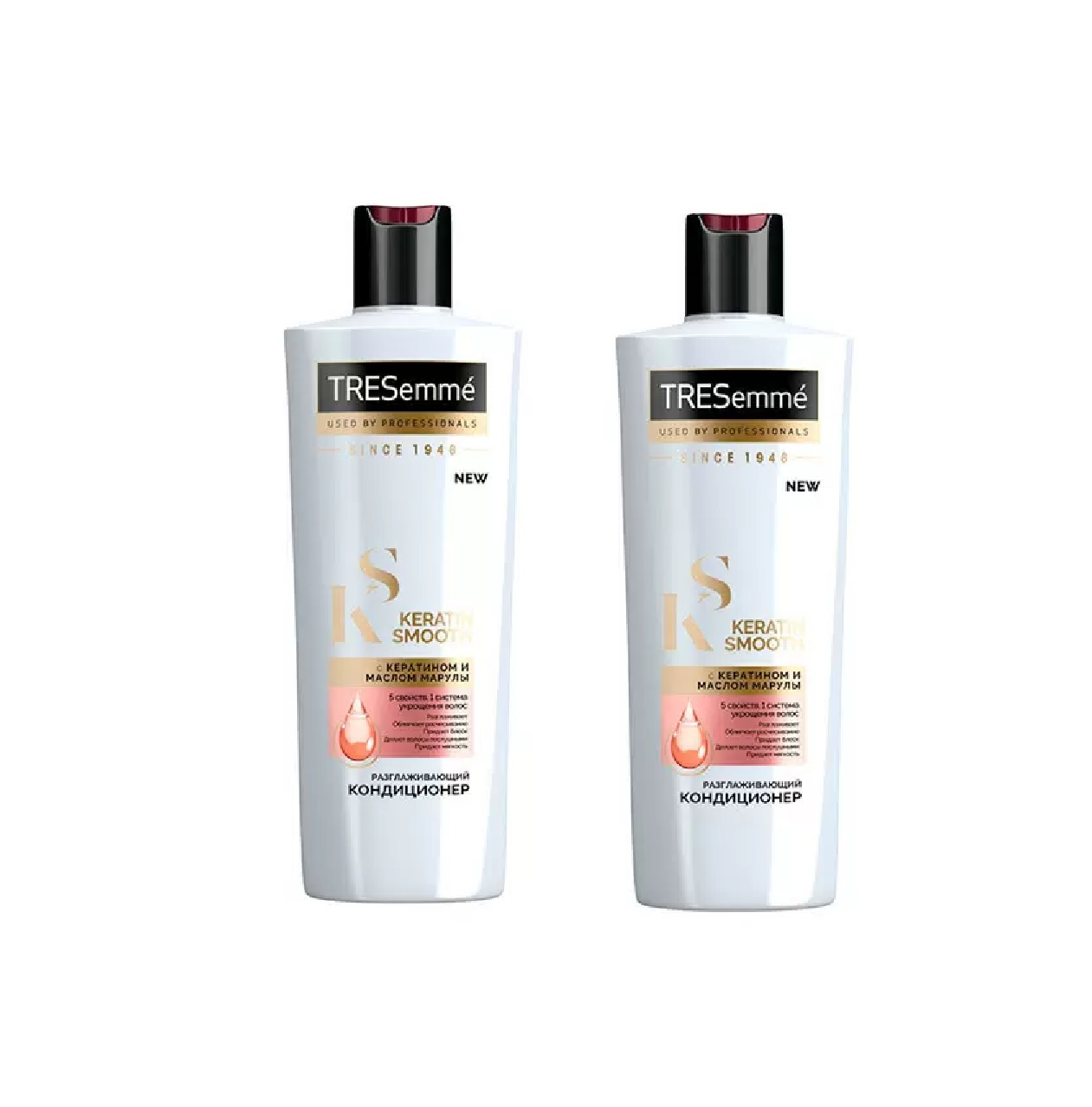 Кондиционер для волос Tresemme Keratin Smooth Llf разглаживающий 400 мл 2 шт 1514₽