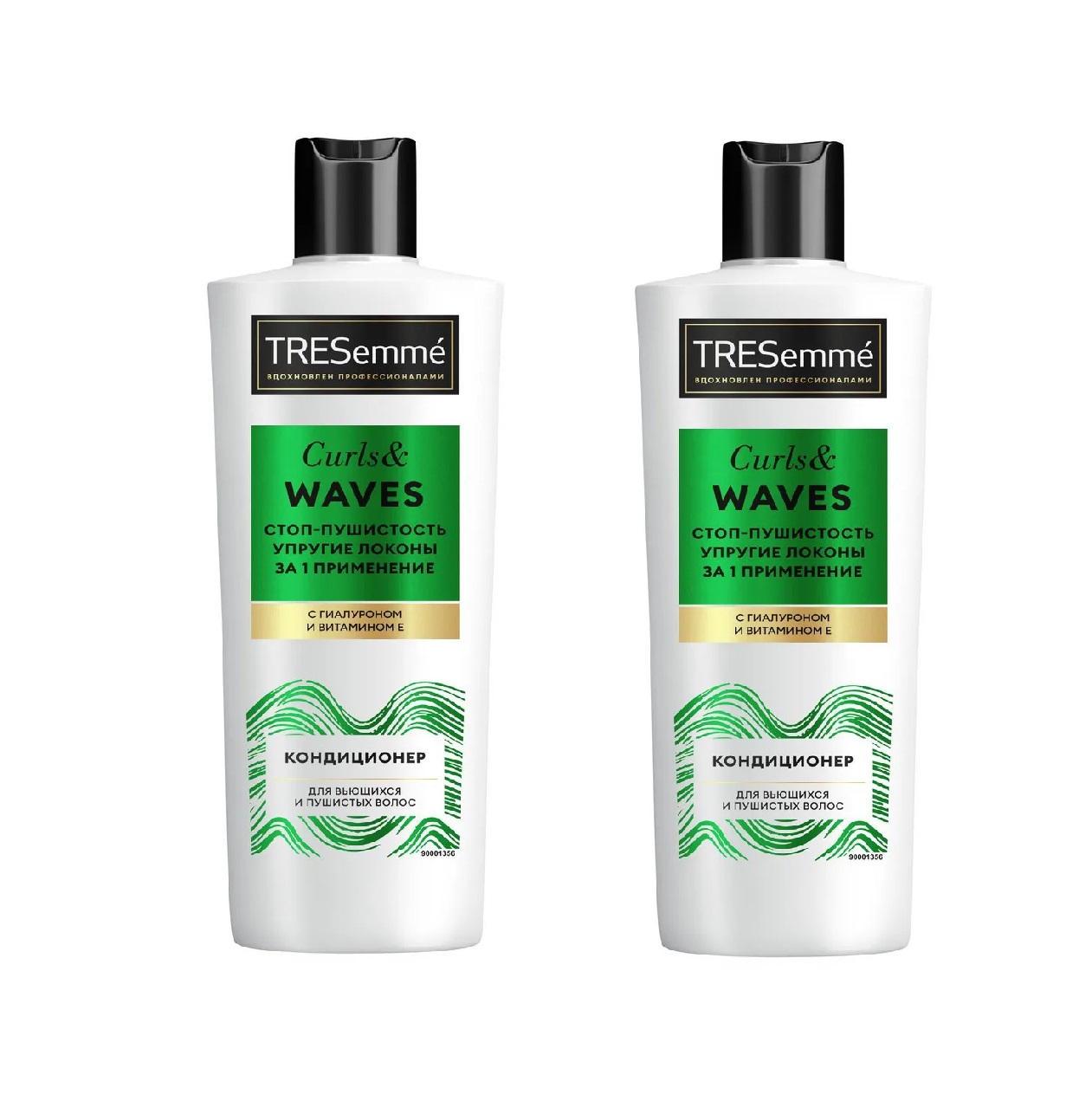 Кондиционер Tresemme для кудрявых и пушистых волос Curls and Waves 360 мл 2 шт 1514₽