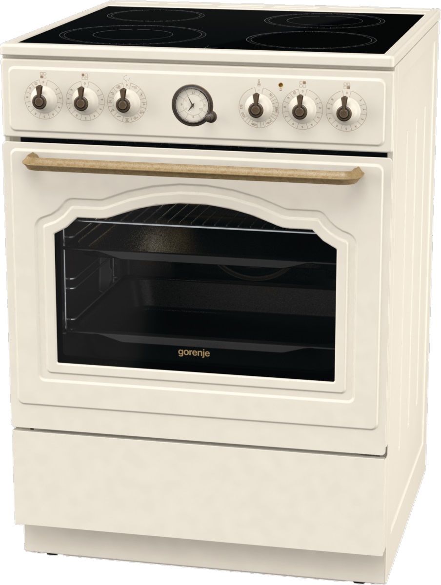 

Электрическая плита Gorenje GECS6B70CLI бежевый, GECS6B70CLI