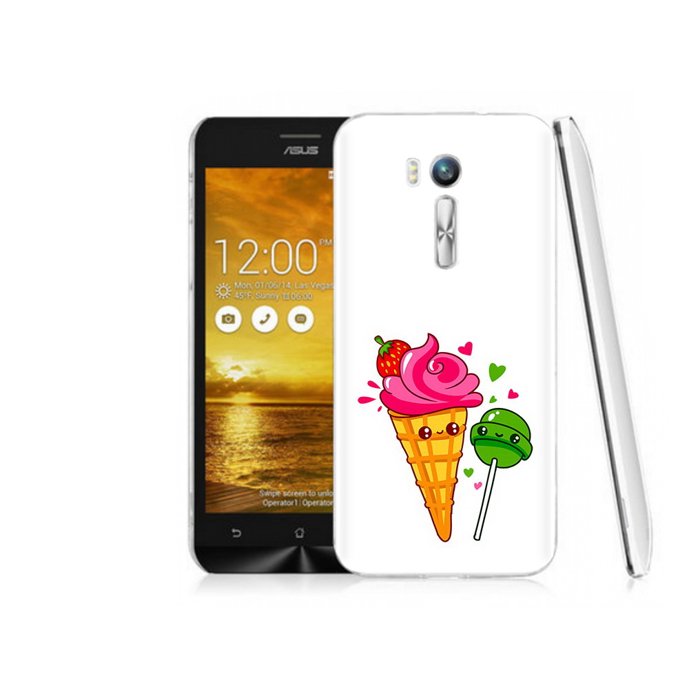 Чехол MyPads Tocco для Asus ZenFone Go (ZB551KL) Вкусняшки