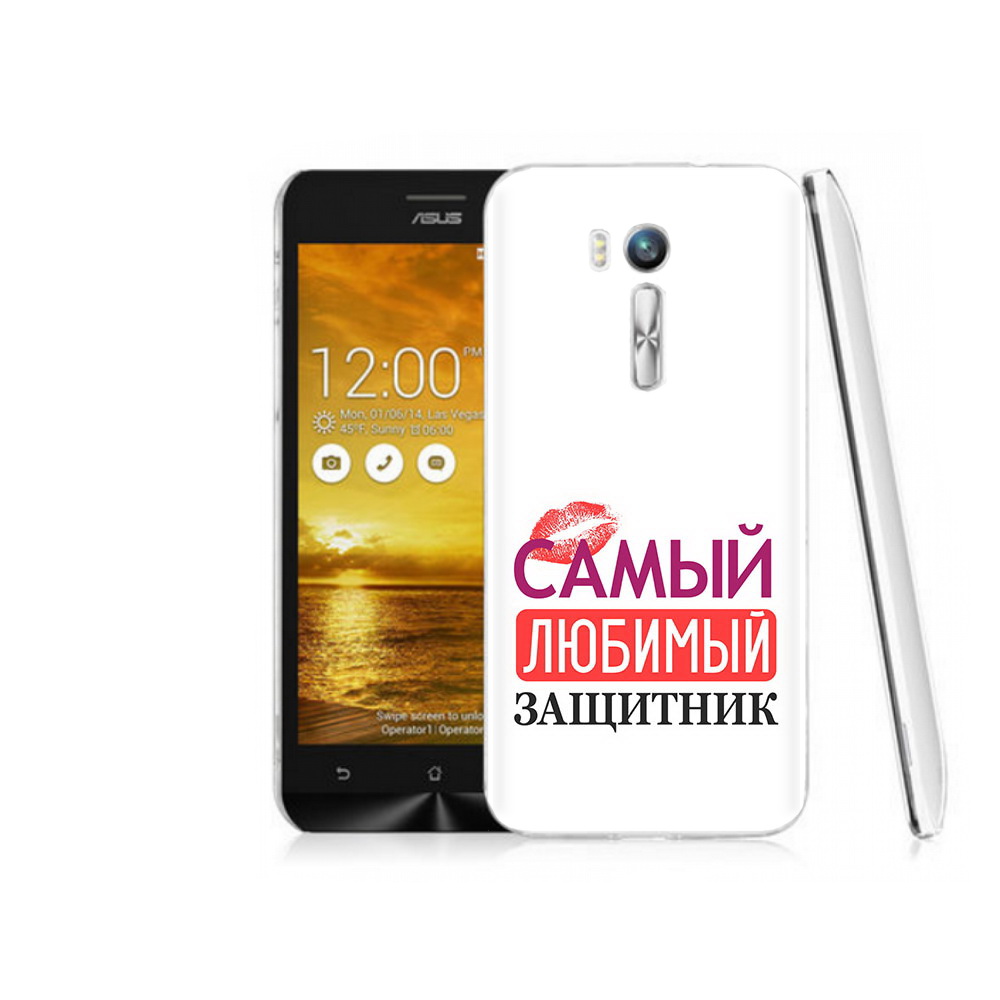 

Чехол MyPads Tocco для Asus ZenFone Go (ZB551KL) любимый защитник, Прозрачный, Tocco