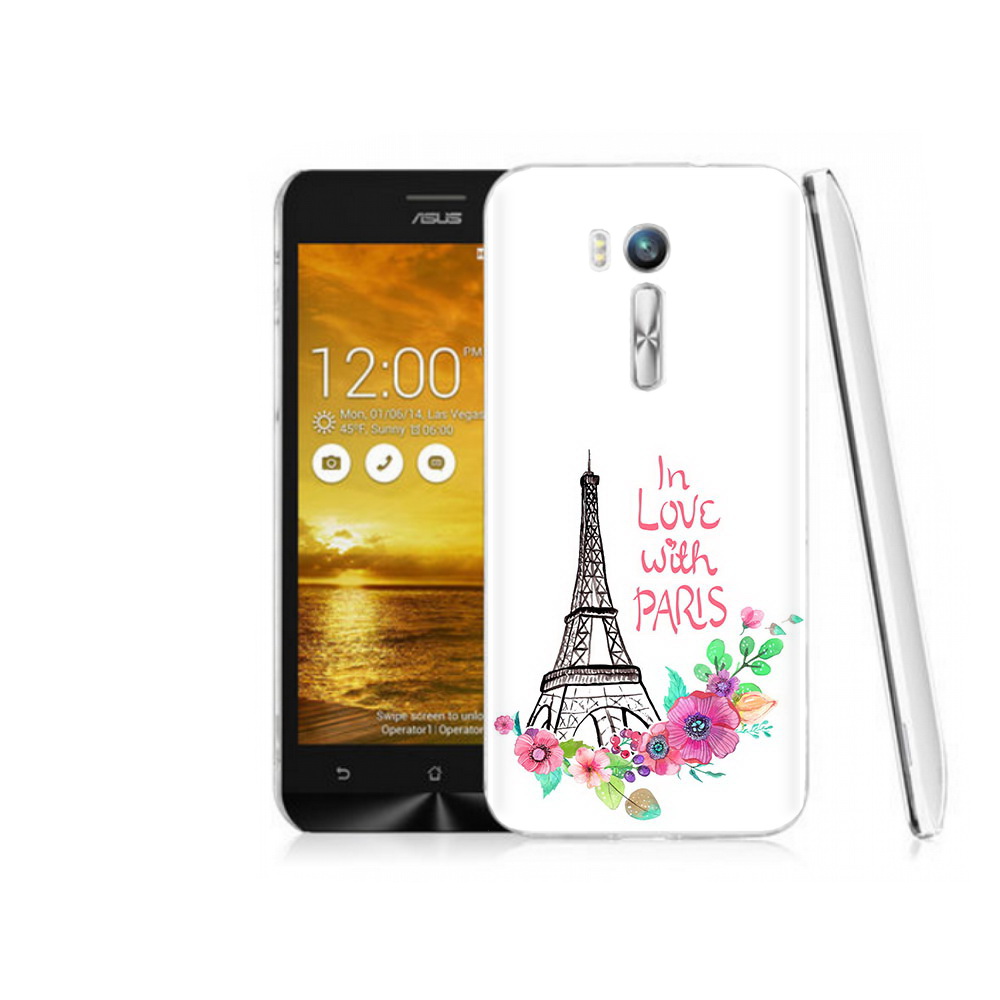 

Чехол MyPads Tocco для Asus ZenFone Go (ZB551KL) любимый париж, Прозрачный, Tocco