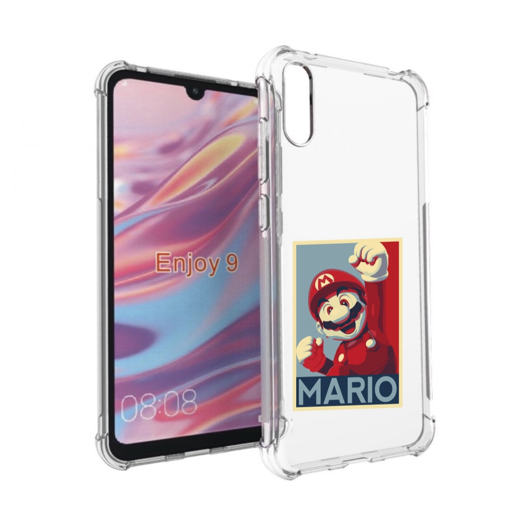 

Чехол бампер MyPads злой марио для Huawei Enjoy 9, Прозрачный, Tocco