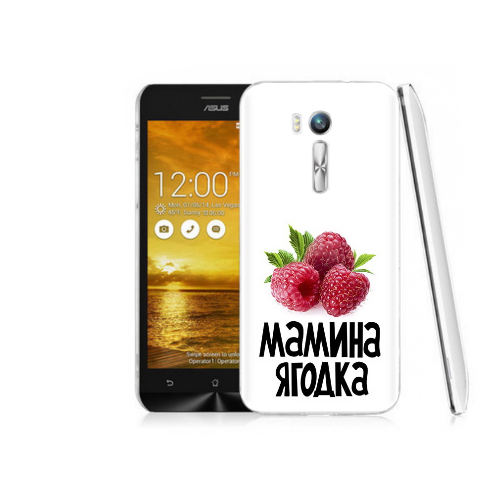 

Чехол MyPads Tocco для Asus ZenFone Go (ZB551KL) мамина ягодка, Прозрачный, Tocco