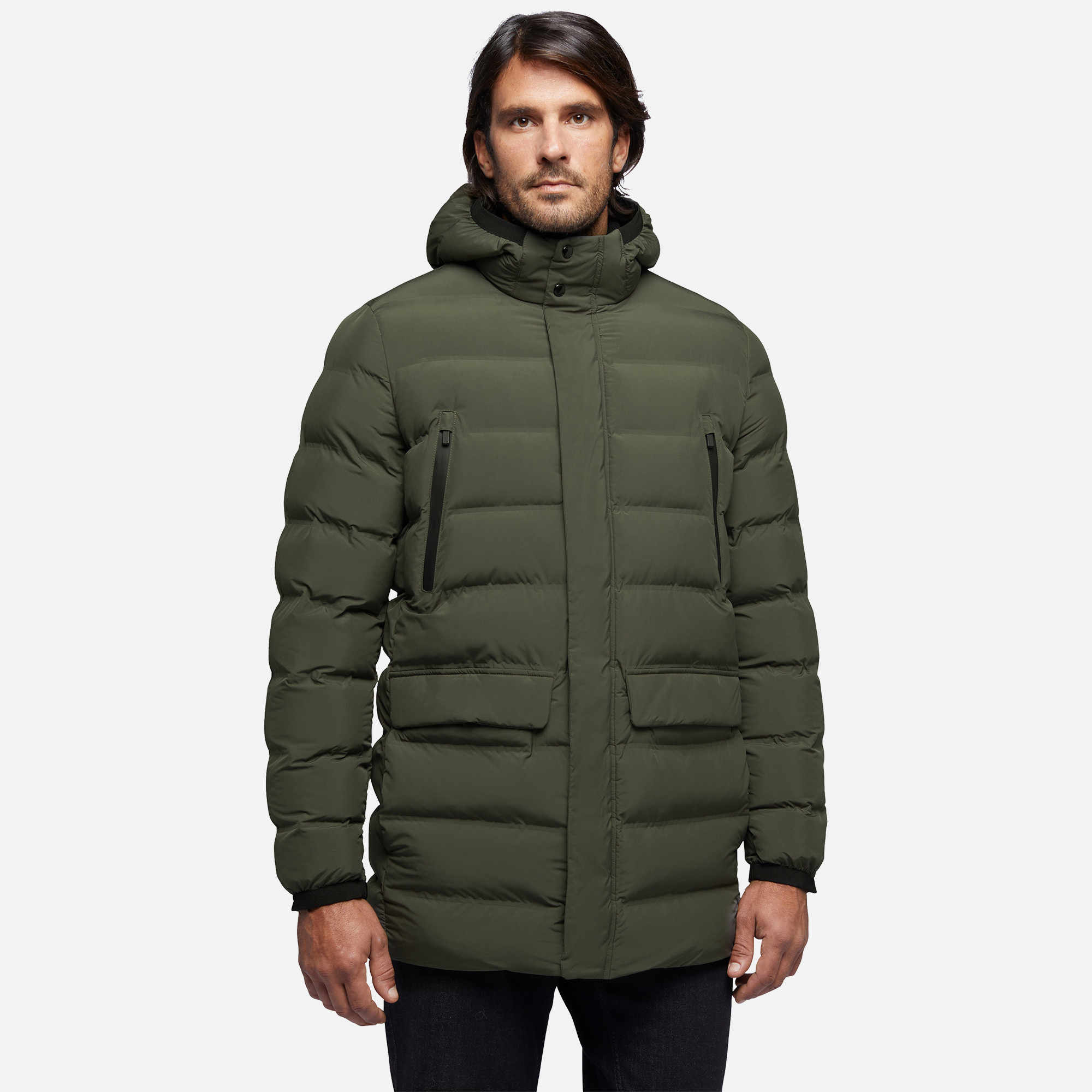 

Куртка мужская GEOX M3628LT2961F3462 зеленая 50 EU, Зеленый, M3628LT2961