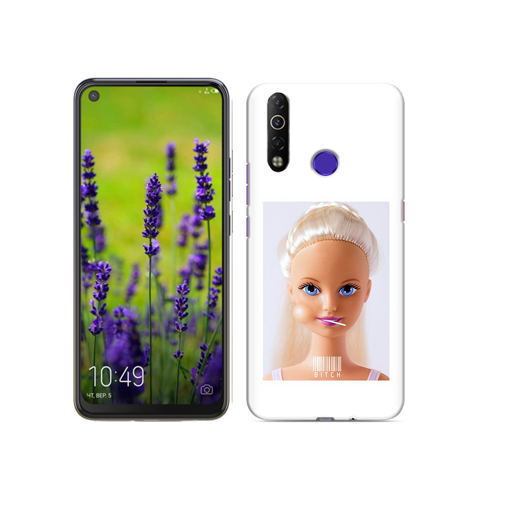 

Чехол MyPads Tocco для Tecno Camon 12 Air барби, Прозрачный, Tocco