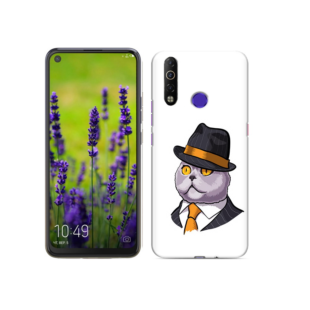 

Чехол MyPads Tocco для Tecno Camon 12 Air британец, Прозрачный, Tocco