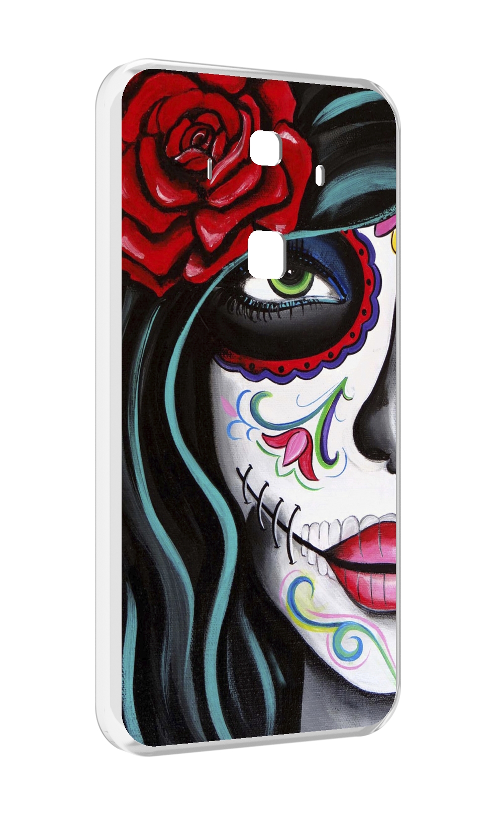 

Чехол MyPads девушка в масочке расписная женский для Huawei Mate 10 Pro, Прозрачный, Tocco