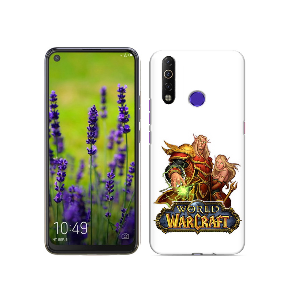 

Чехол MyPads Tocco для Tecno Camon 12 Air варкрафт2, Прозрачный, Tocco