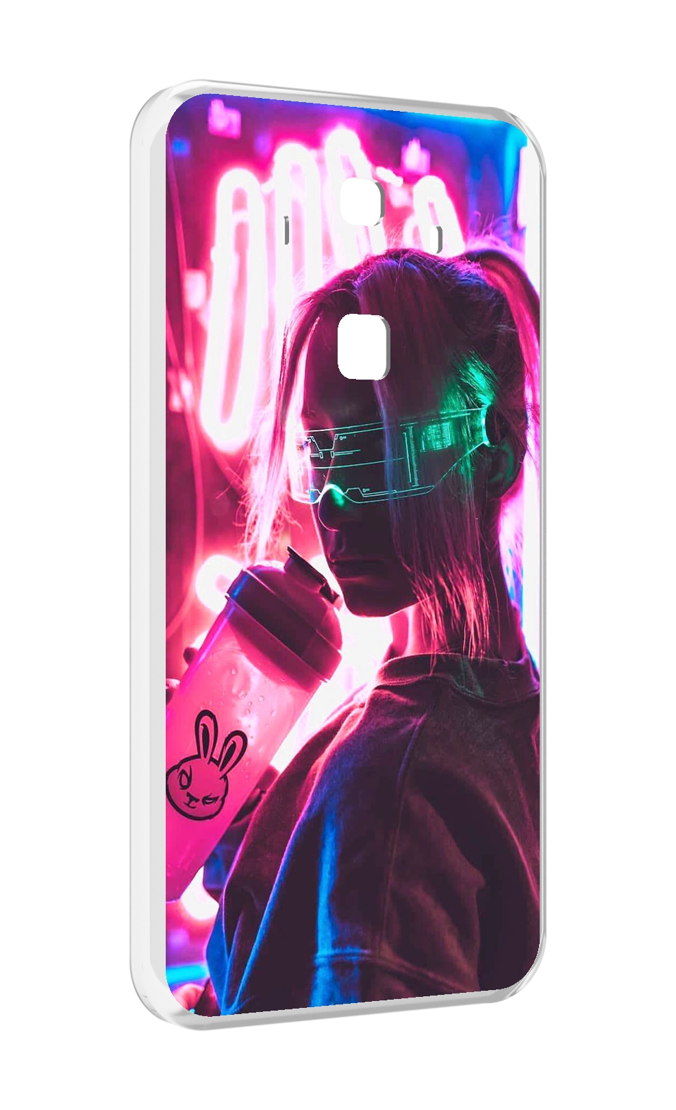 

Чехол MyPads девушка неоновый фон женский для Huawei Mate 10 Pro, Прозрачный, Tocco
