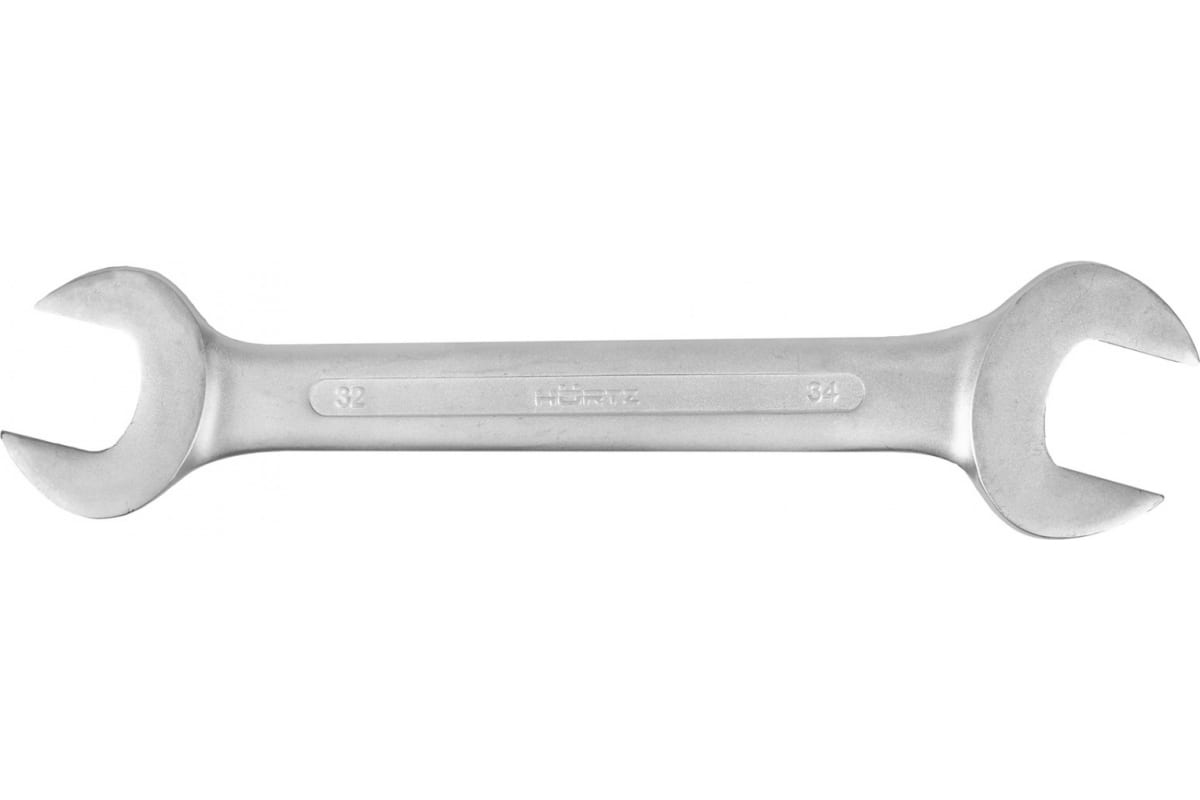 

Двусторонний гаечный ключ HORTZ 32x34 хромирование HOR 102259