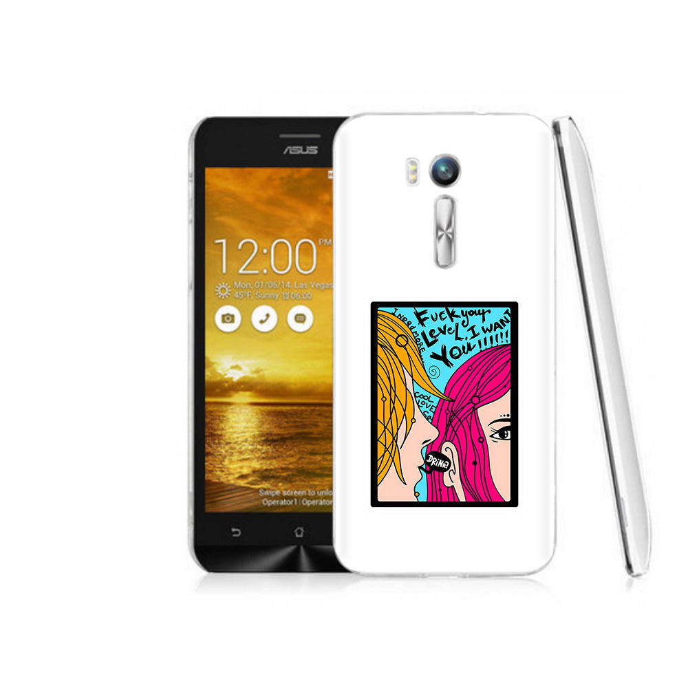 

Чехол MyPads Tocco для Asus ZenFone Go (ZB551KL) Выпьем, Прозрачный, Tocco