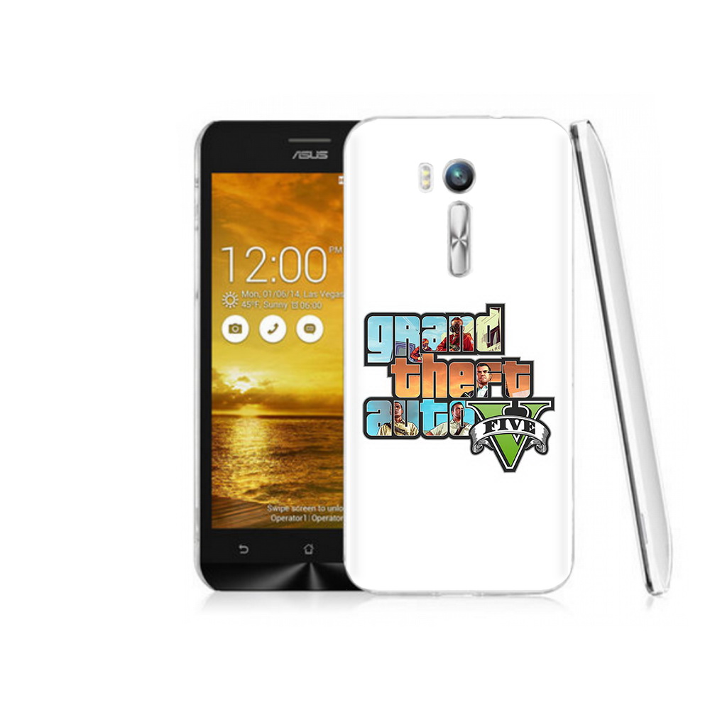 

Чехол MyPads Tocco для Asus ZenFone Go (ZB551KL) ГТА, Прозрачный, Tocco