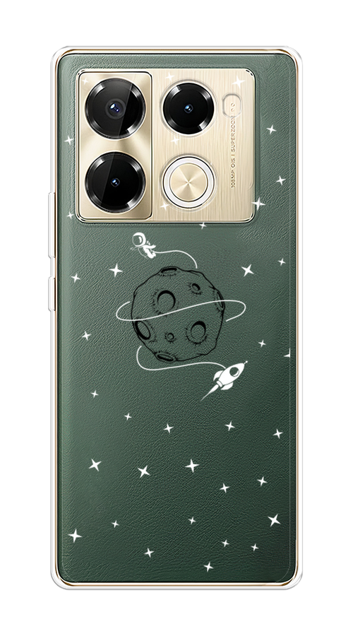 

Чехол на Infinix Note 40 Pro 5G/Note 40 Pro Plus "Полет вокруг луны", 3105950-1