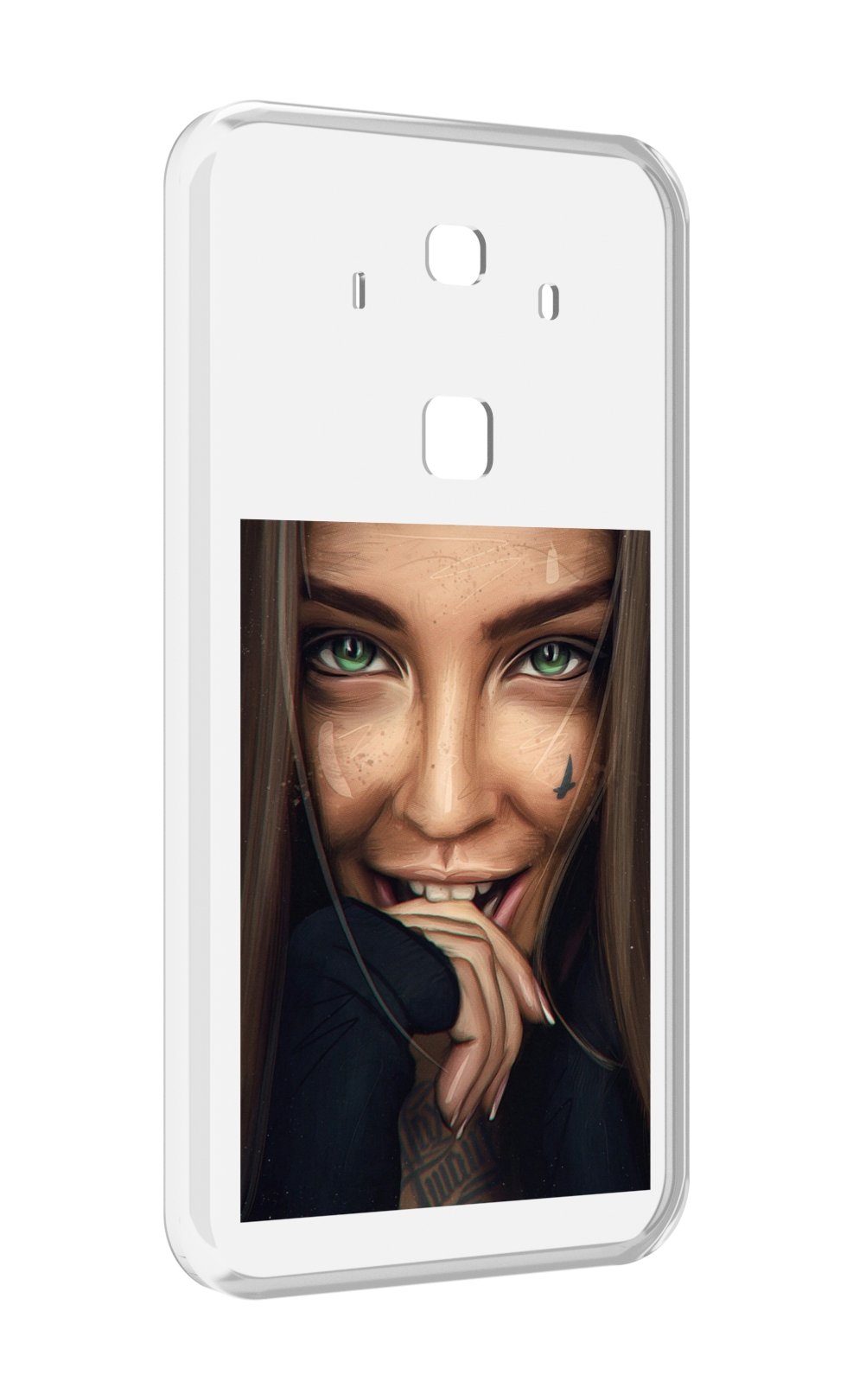

Чехол MyPads девушка улыбается женский для Huawei Mate 10 Pro, Прозрачный, Tocco