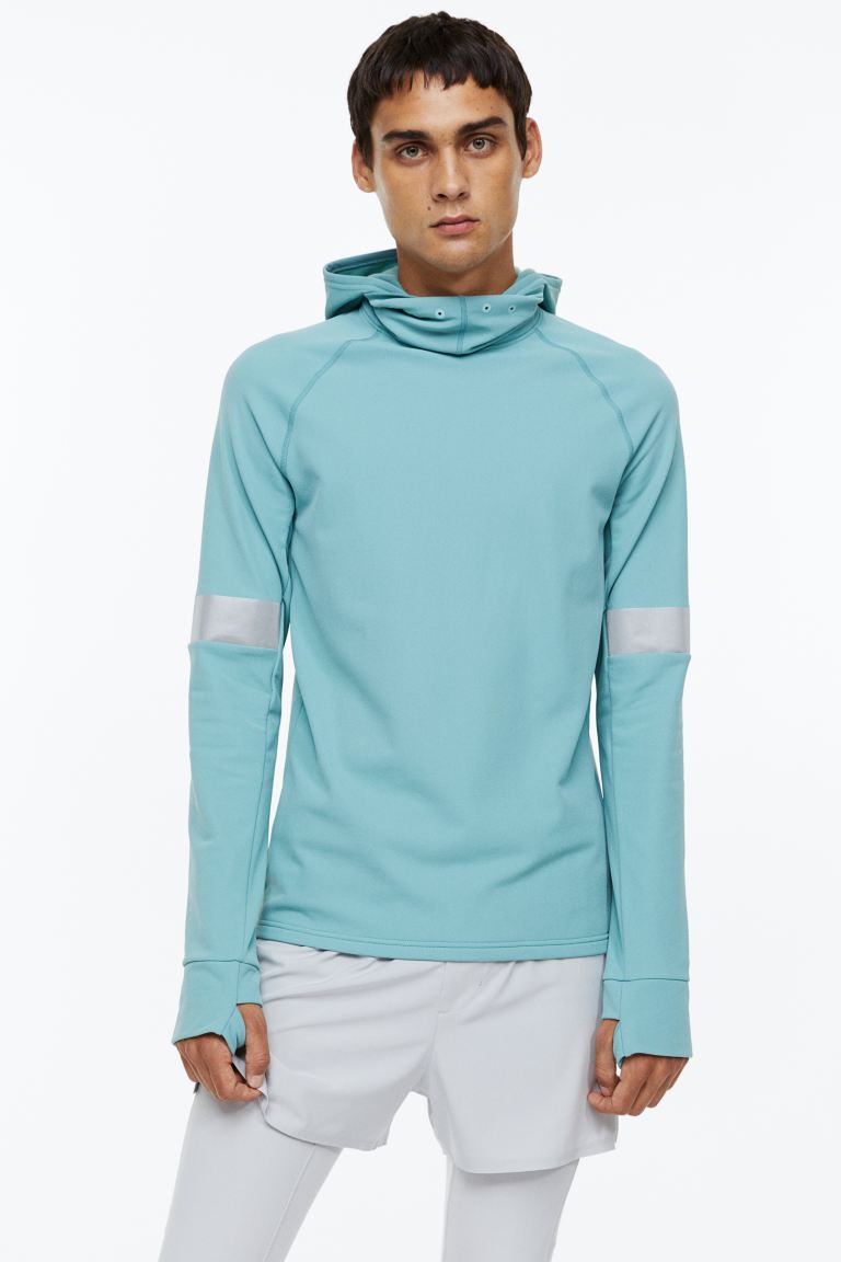 

Толстовка мужская H&M 1104780003 бирюзовая XL (доставка из-за рубежа), Бирюзовый, 1104780003